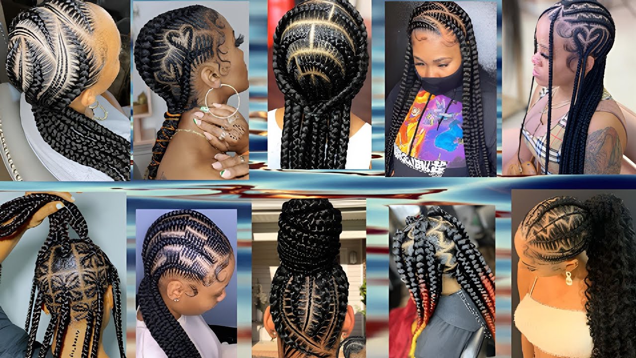 2022 Braid hairstyles 🔥🔥🔥for ladies/Cute hairstyles ❤️.