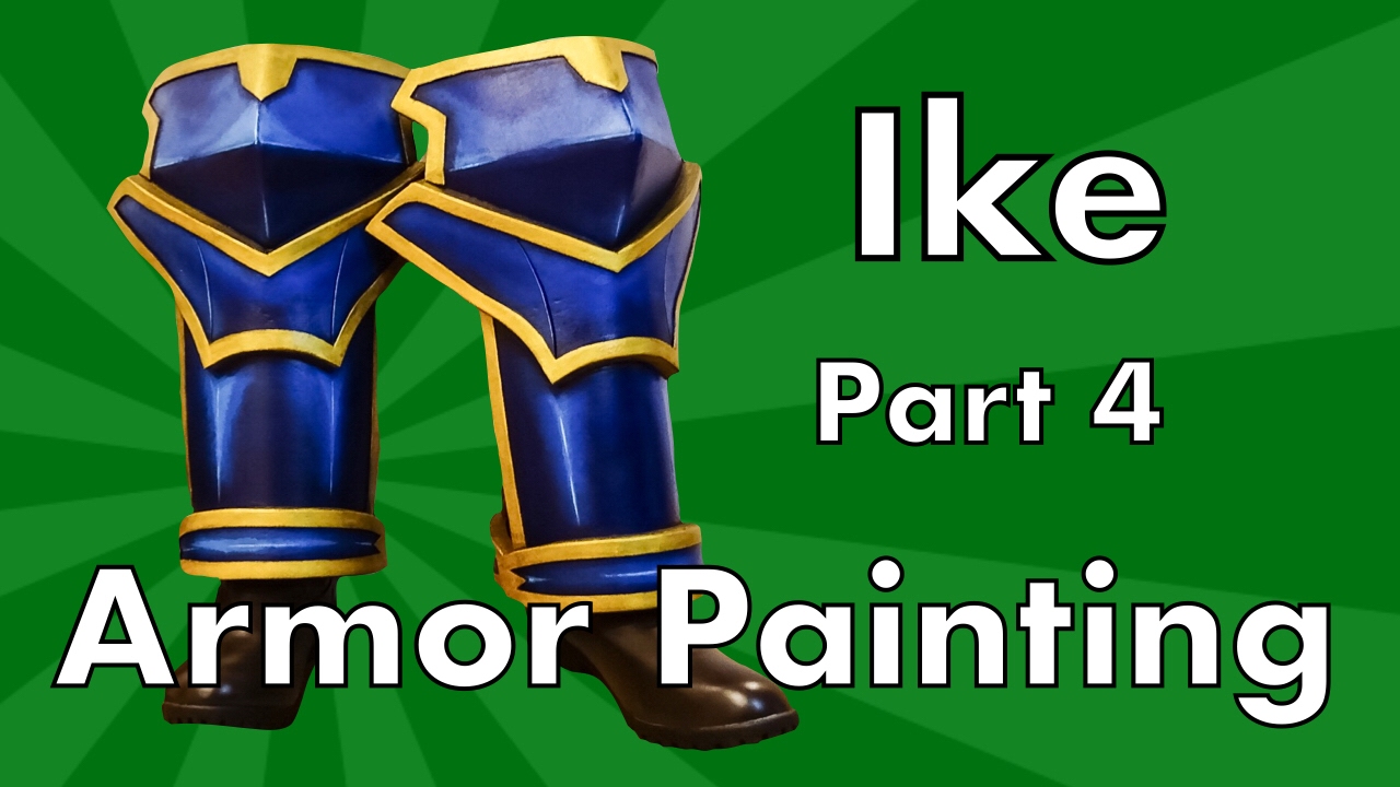 Ike Cosplay Tutorial: Part 4 Armor Painting