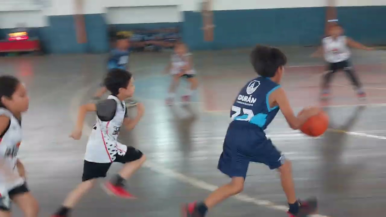 Campeonato Durán U10 mixto Floresta Team vs Recreo 2do Cuarto. 