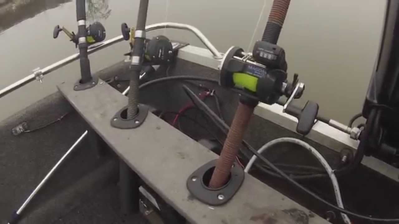 Catfishing Boat Setup