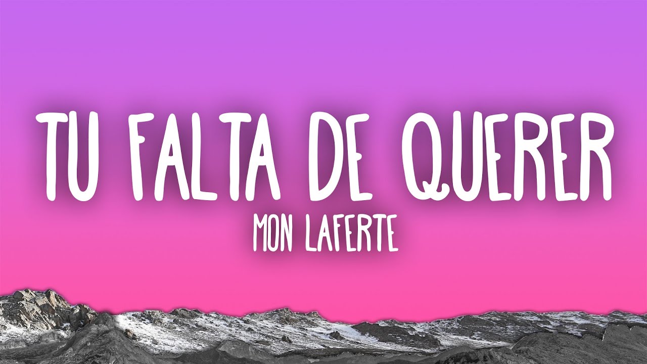 Mon Laferte - Tu Falta De Querer