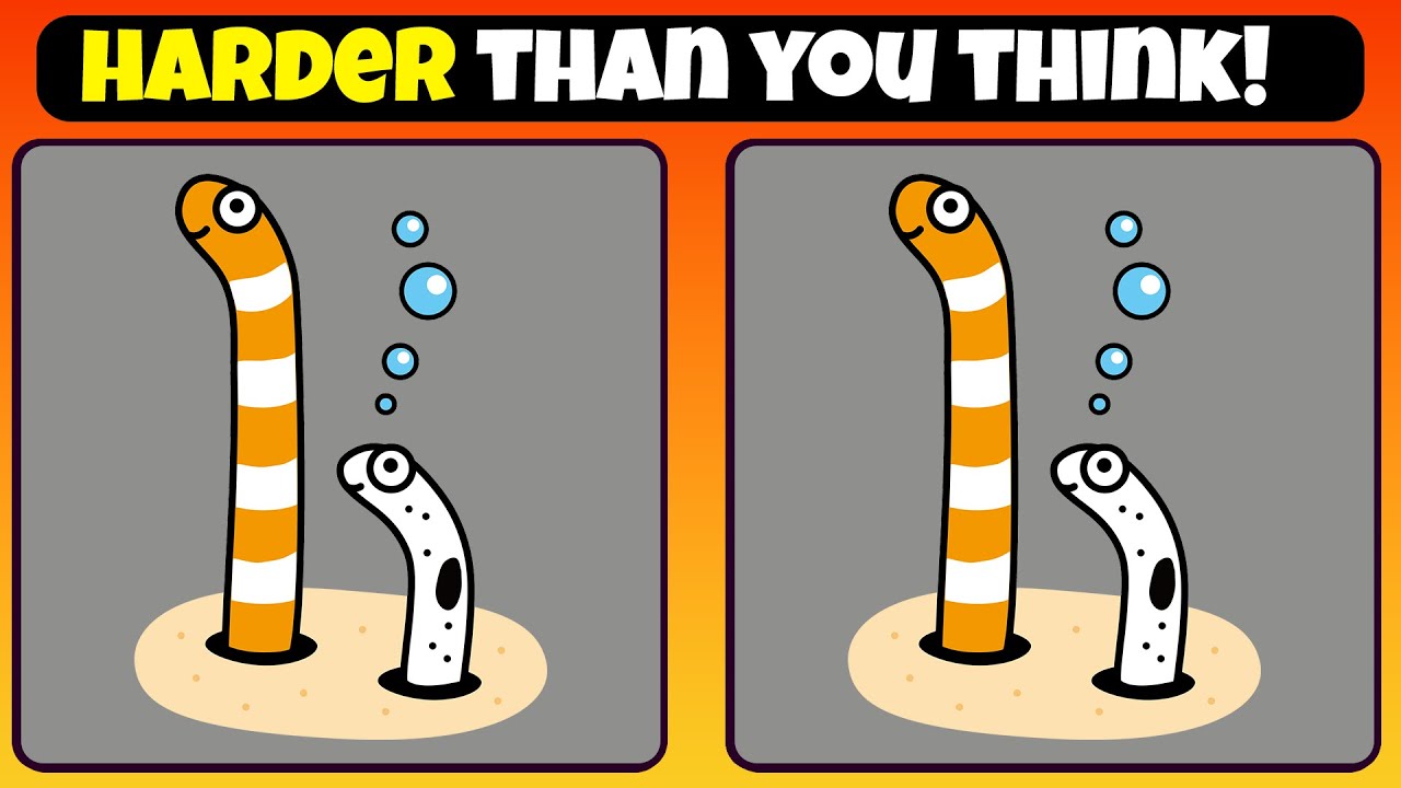 HARDER THAN YOU THINK! | Find 3 Differences👀