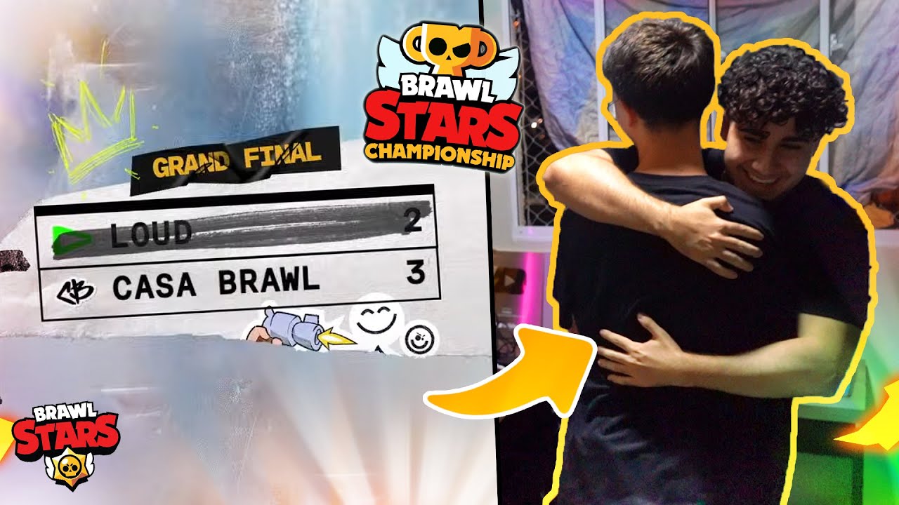 BASTIDORES do PRIMEIRO T&Iacute;TULO da CASA BRAWL! 🏆🔥 *CAMPE&Atilde;O da FINAL MENSAL de FEVEREIRO!*