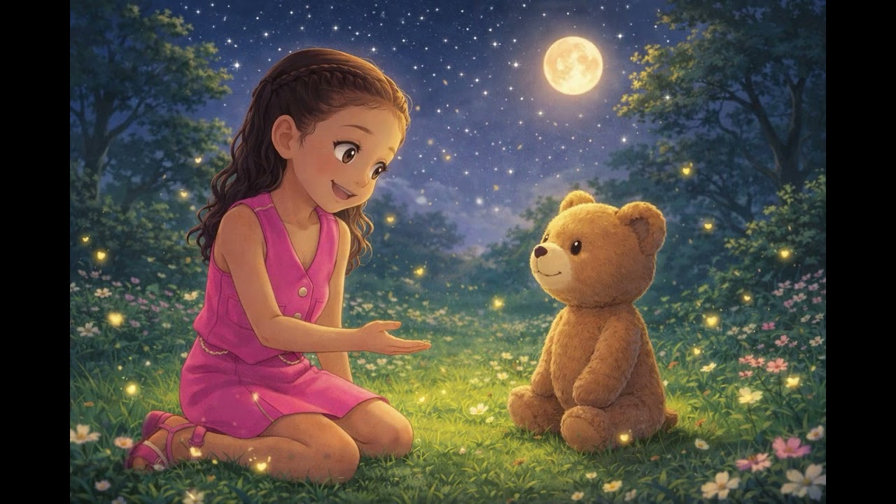 Kiara e o Ursinho que Tinha Medo da Noite