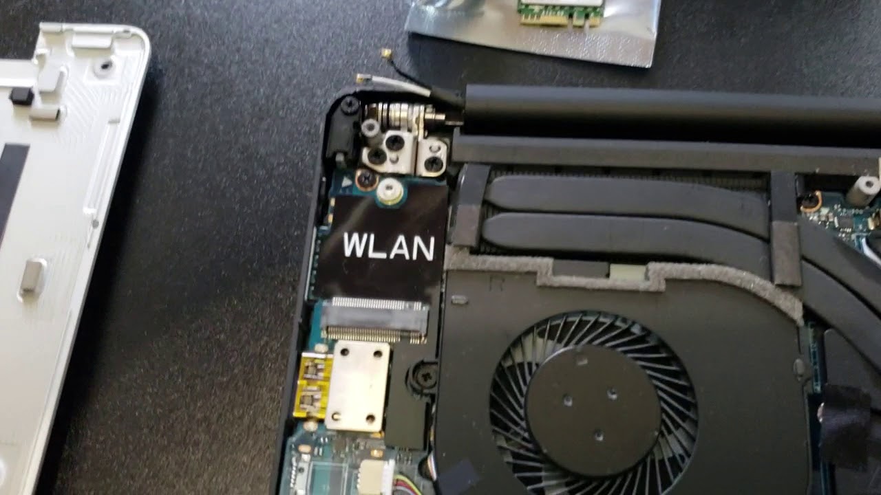 How to replace the Killer WiFi card with an Intel WiFi card on the Dell XPS 9570