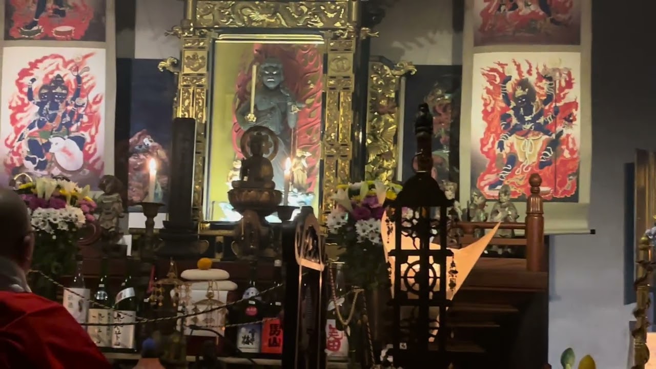 日本一ブチあがるお寺.館林常楽寺の護摩焚スーパーバンド2025.1.3
