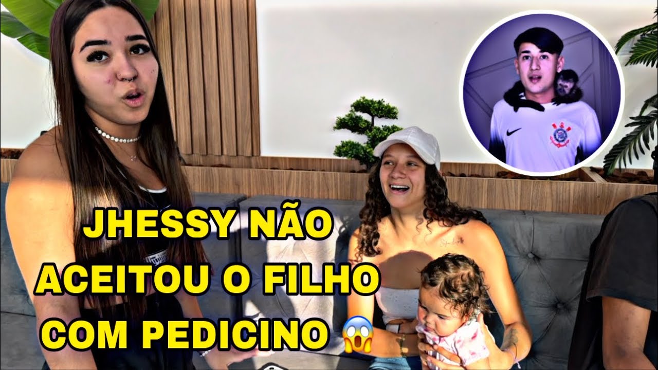 NAY VOLTOU PARA O BARRACO? / PEDICINO E JHESSY FICARAM ENCANTADOS 😱