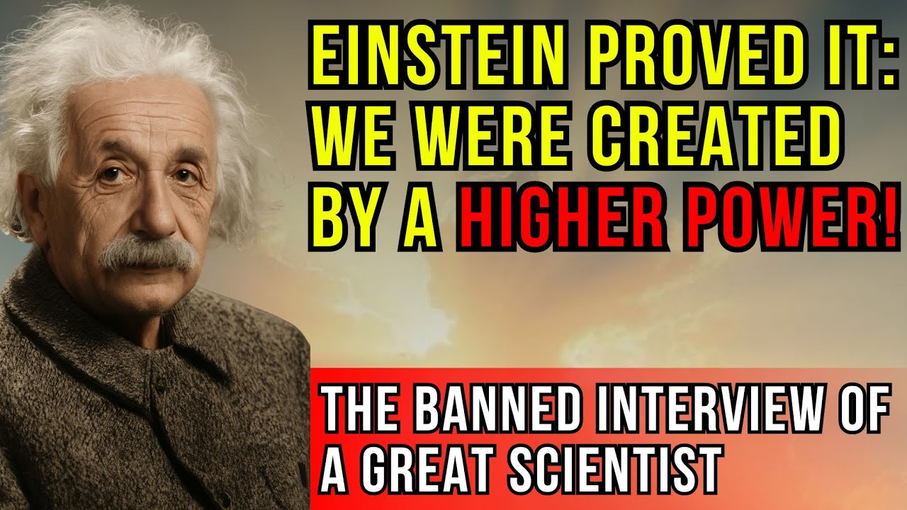 The BANNED Interview with Albert Einstein: We Were Created by a Higher Power