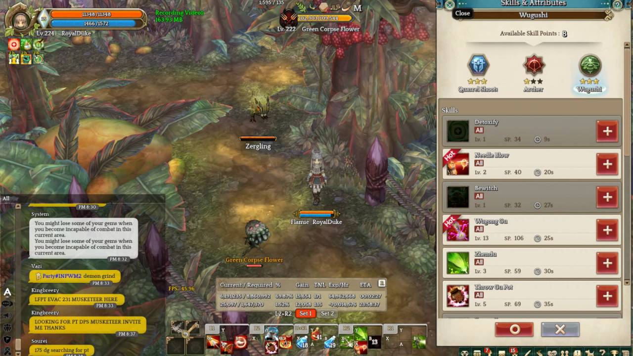 TOS Wugushi C3 Wugong Gu Lv10 to Lv15