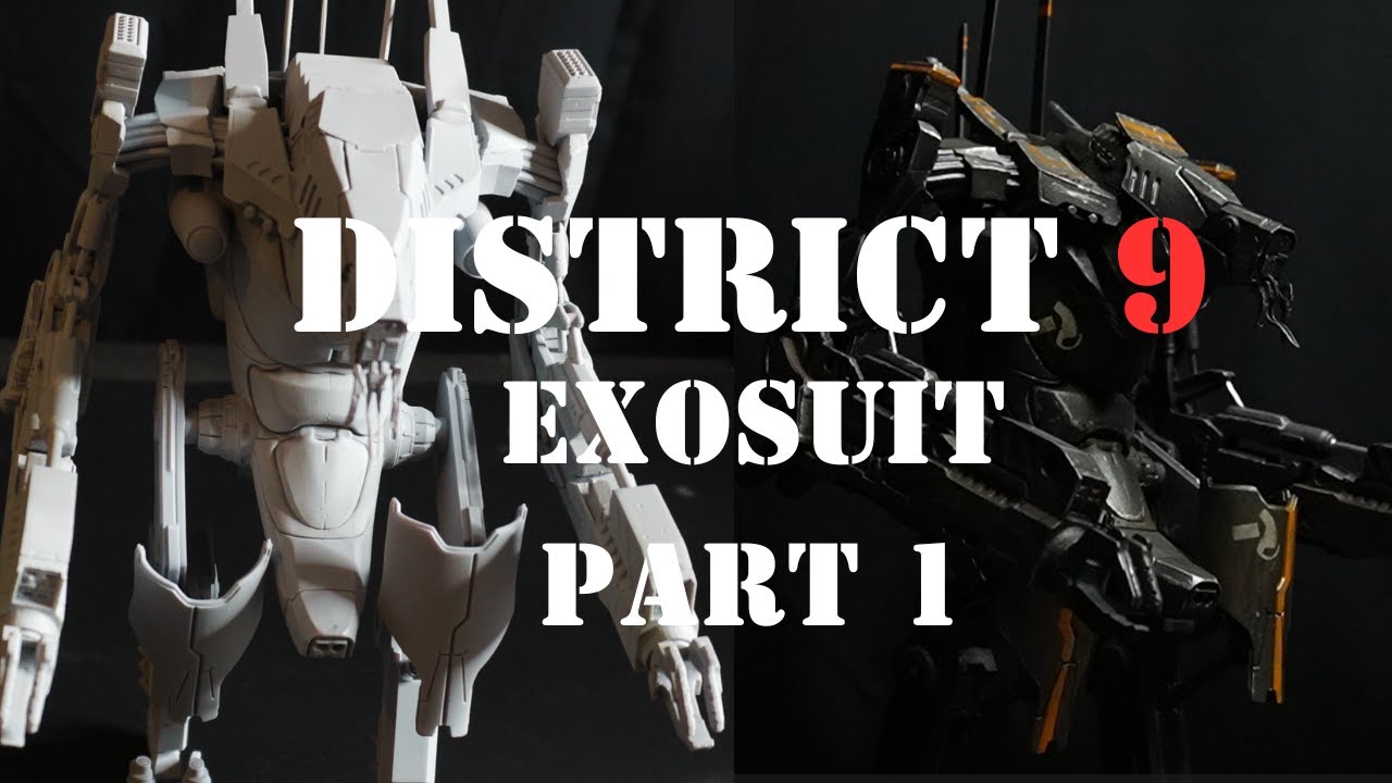 District 9 Exosuit Scale Model Build | ASMR