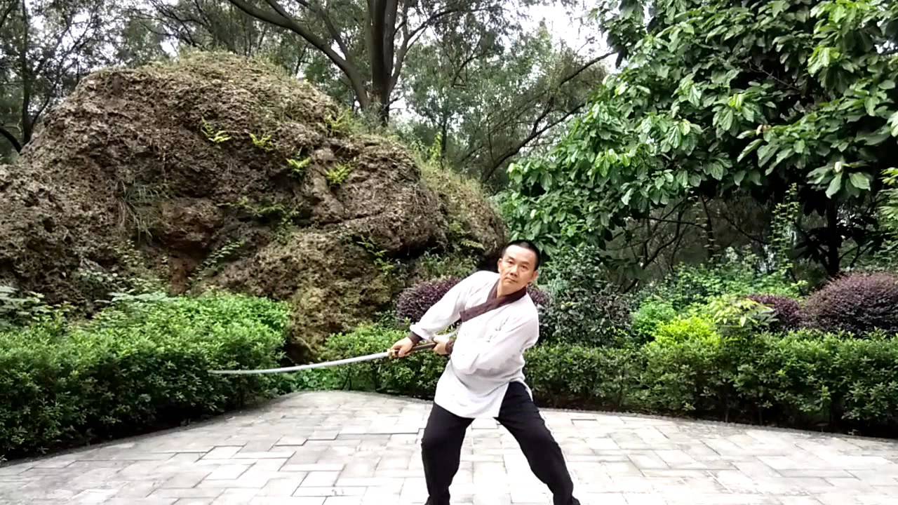 Taoist Longmen Pai Han  sword cutting skill