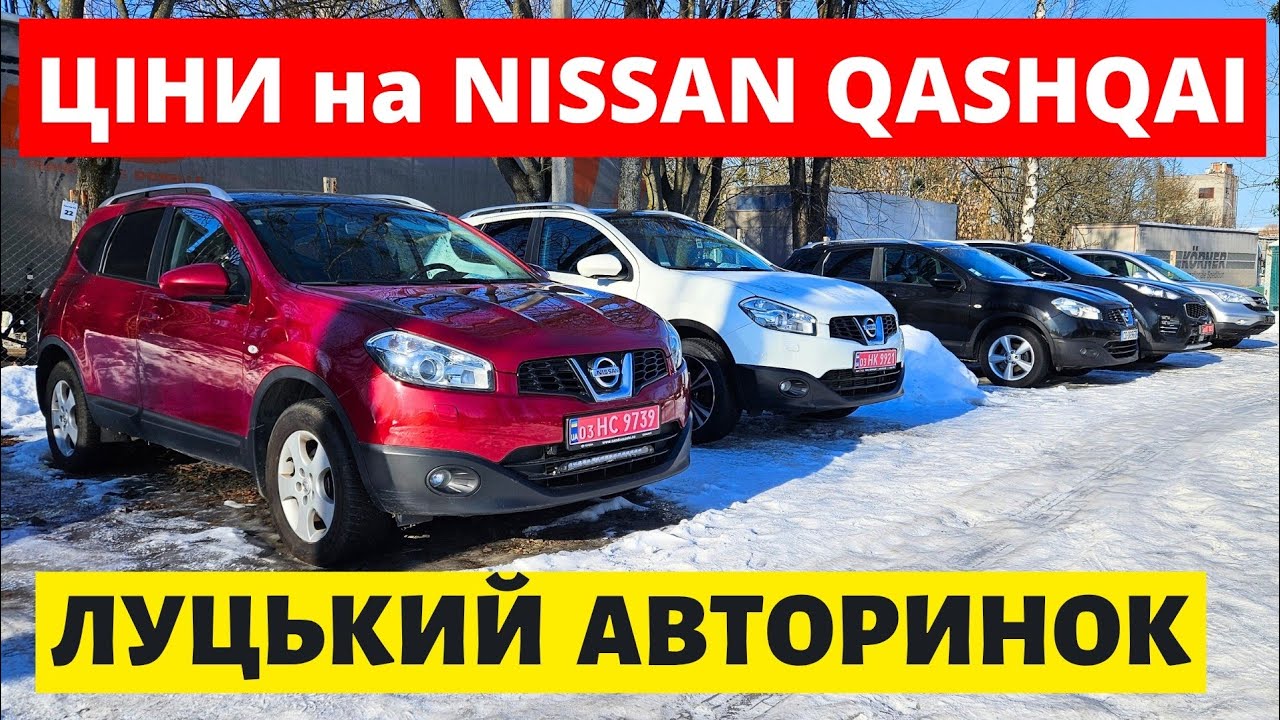 НІССАН КАШКАЙ в ОДНОМУ ВІДЕО // ЛУЦЬК // 12.02.2026р. #автопідбір #автобазар #кашкай #колоритмоторс