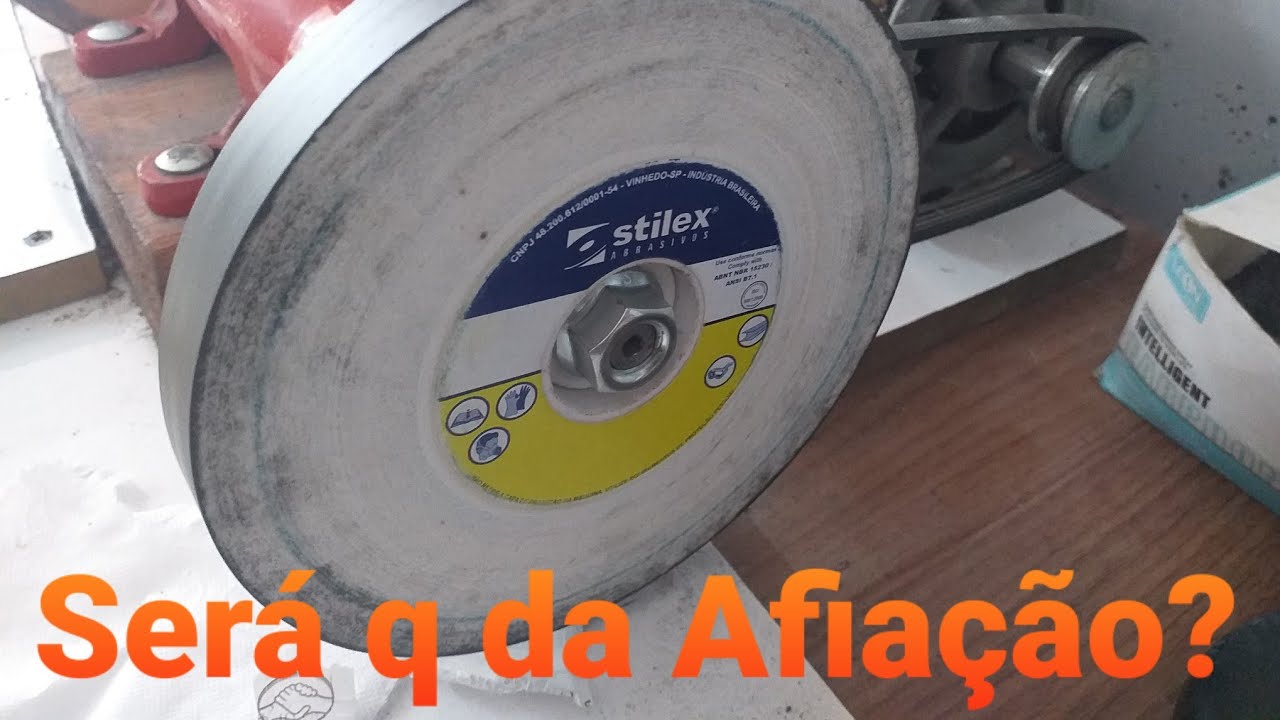 Afiando Alicate em Rebolo de 35,00 reais...
