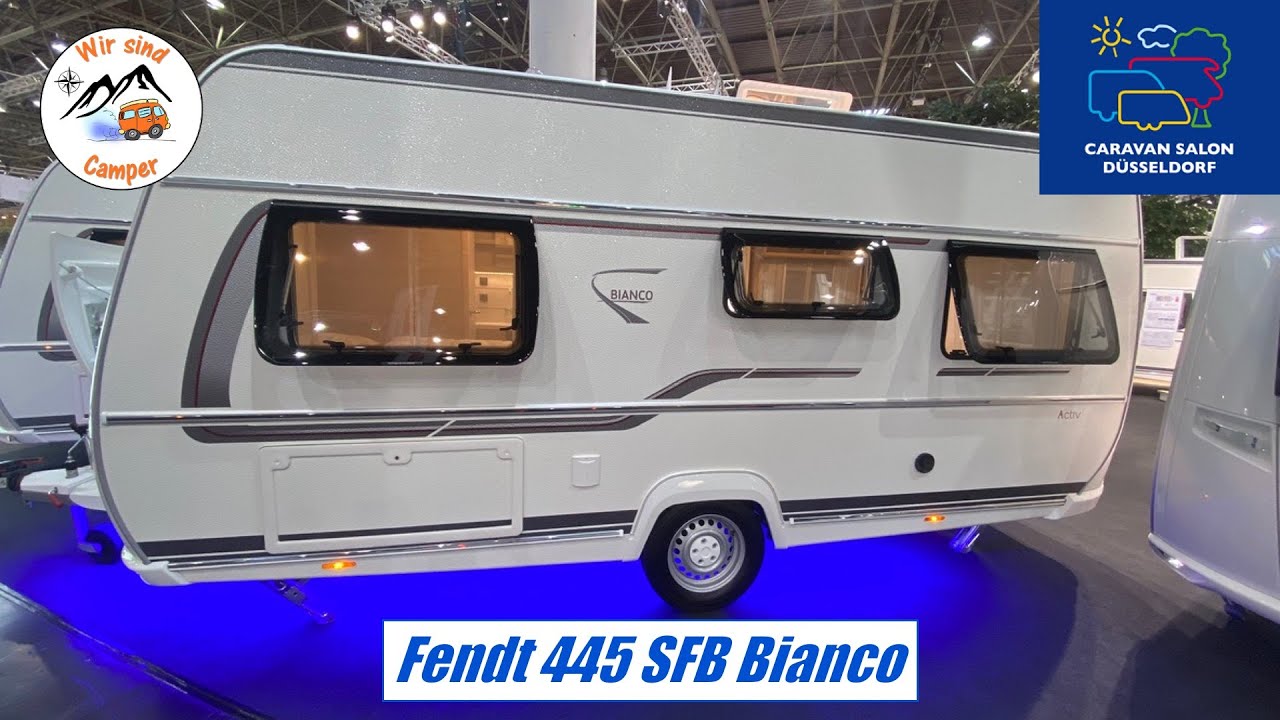 Vorstellung des Fendt Bianco 445 SFB auf dem Caravan Salon 2020