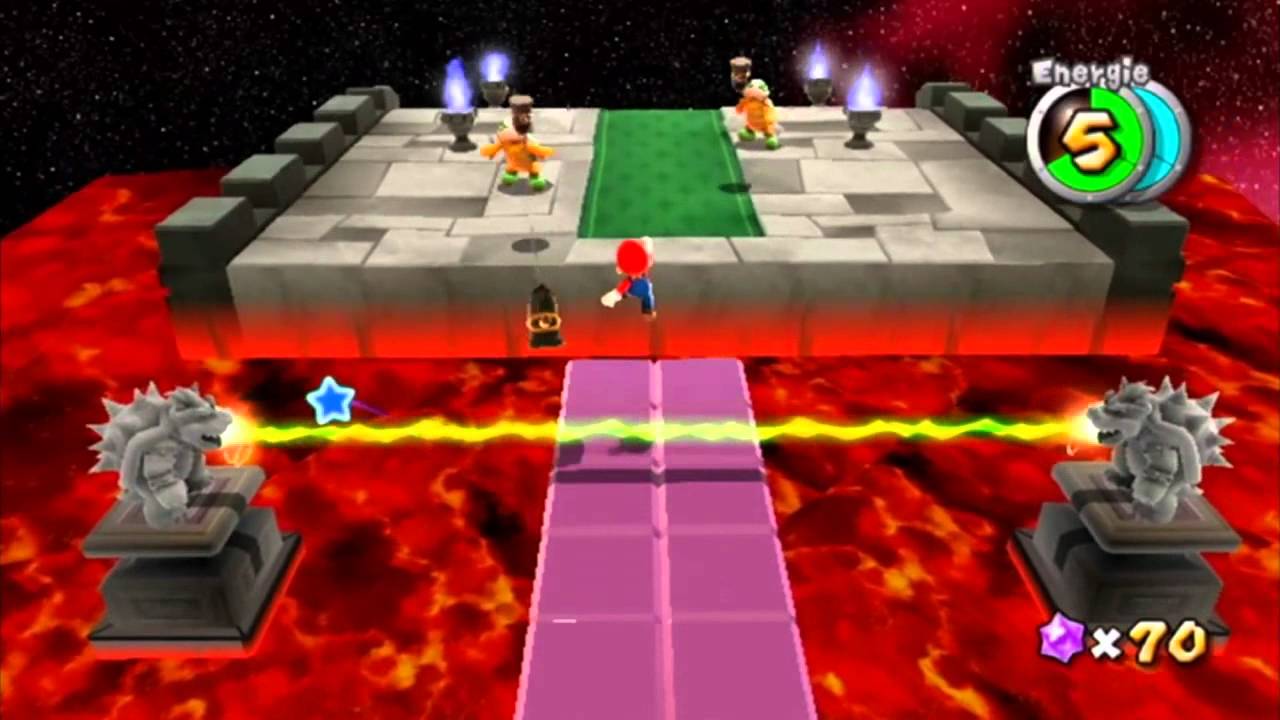 Super Mario Galaxy 2 - Monde 2 - Citadelle sinistre de Bowser : Face à face avec Bowser
