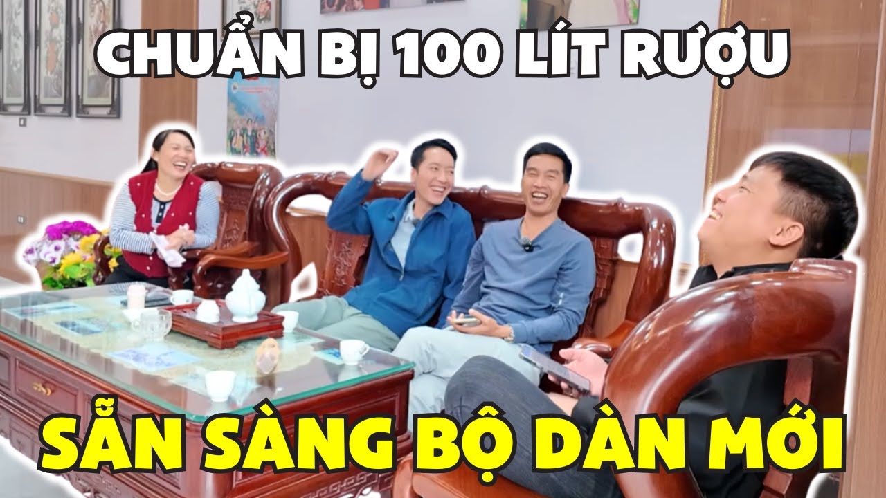 '' Chuẩn bị 100 lít rượu để sẵn sàng với dàn loa mới '' Lắp đặt dàn loa Apolo12 cho anh Phúc