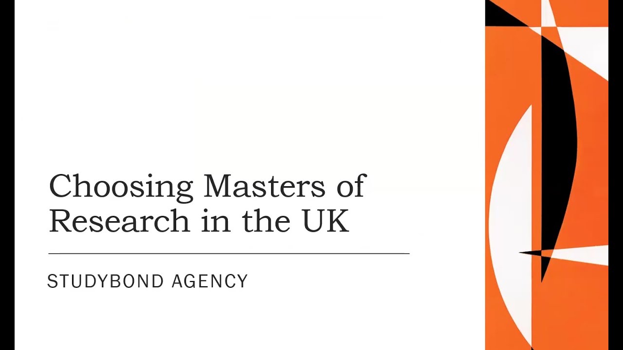 Masters in Research Webinar