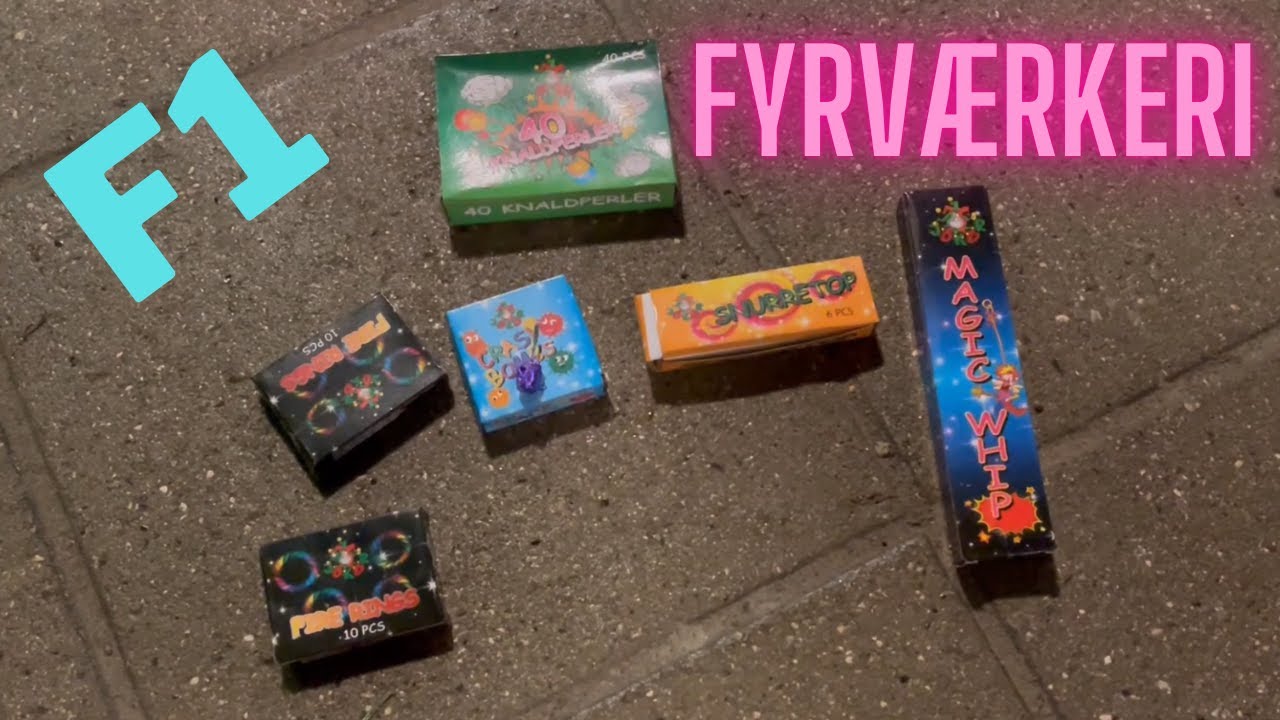F1 Fyrværkeri Test