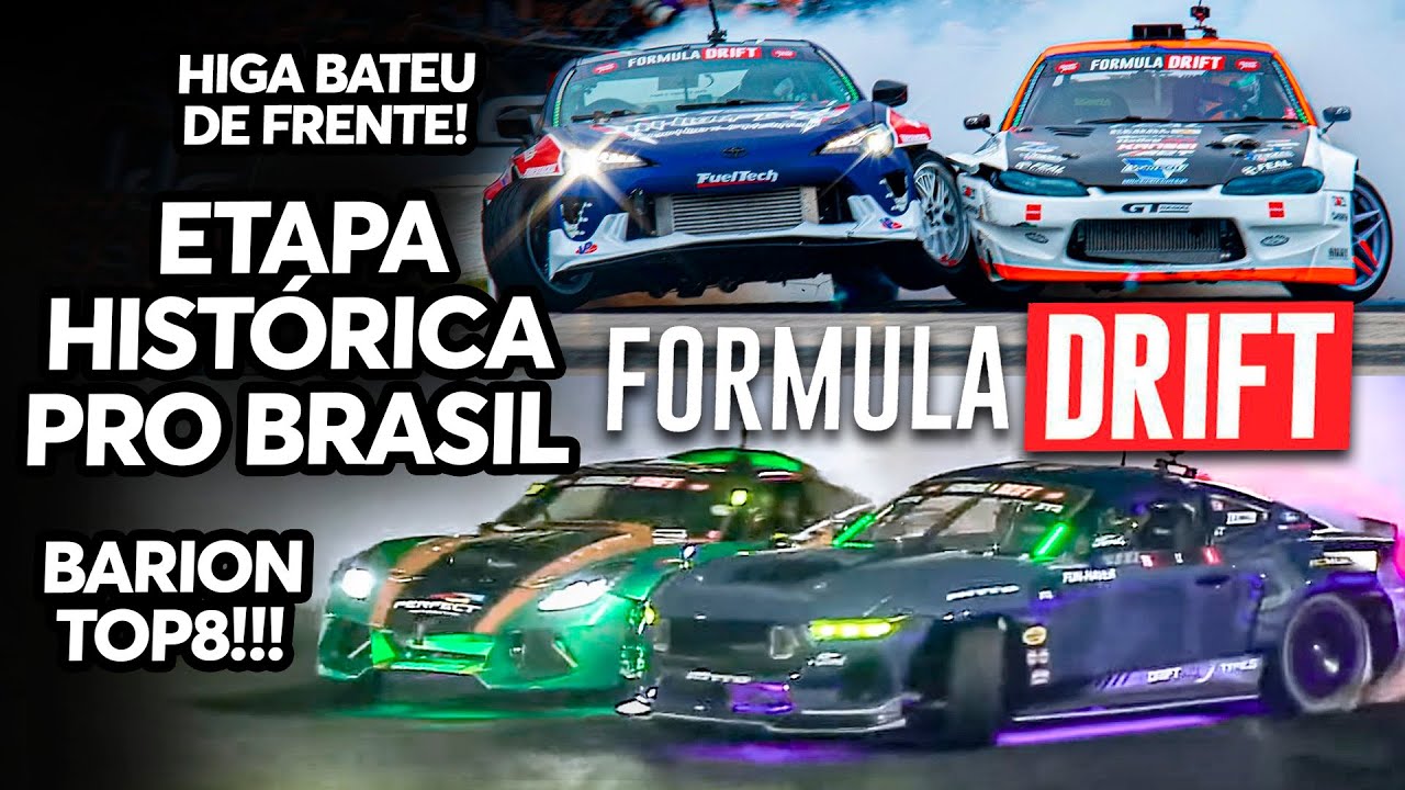 SHERIFF BARION TOP8 e DIEGO HIGA ANDANDO MUITO NA FORMULA DRIFT PRO!