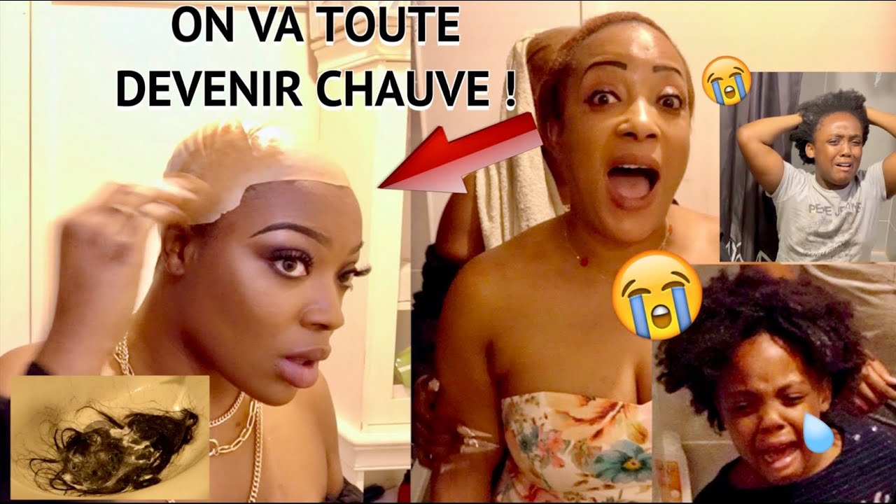 PRANK : JE PERDS MES CHEVEUX , ET ELLES AUSSI !🤣Réaction 👀😭 ( Hilarante )