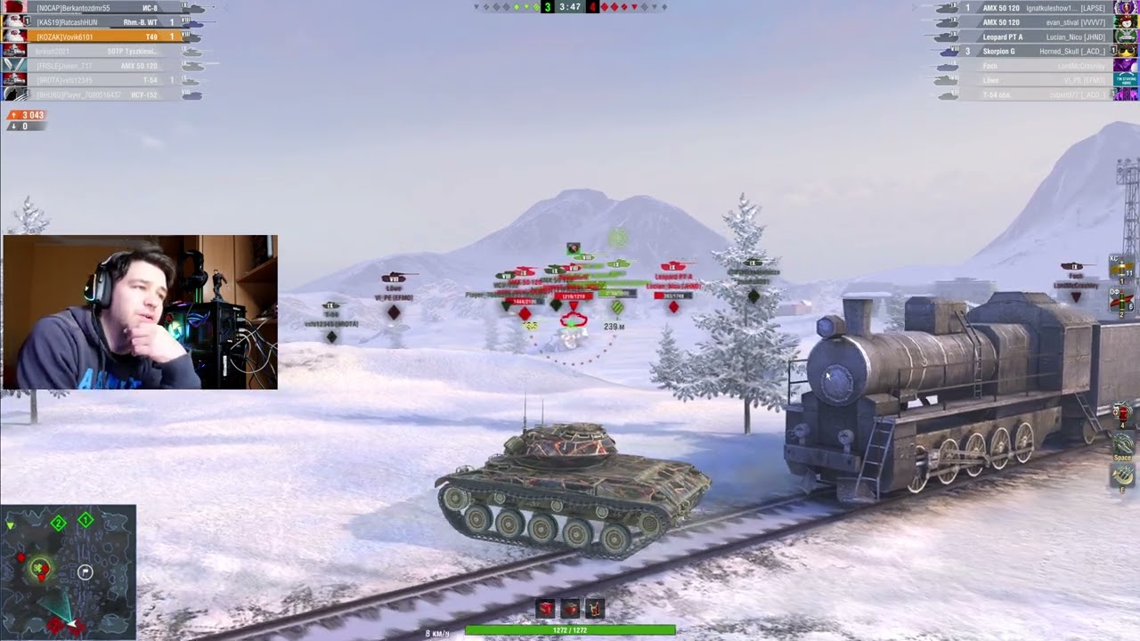 ВСЕ БУДУТ В ШОКЕ ● САМЫЙ НЕВЕРОЯТНЫЙ БОЙ НА T49 И ТОП ФУГАСЫ ● WoT Blitz