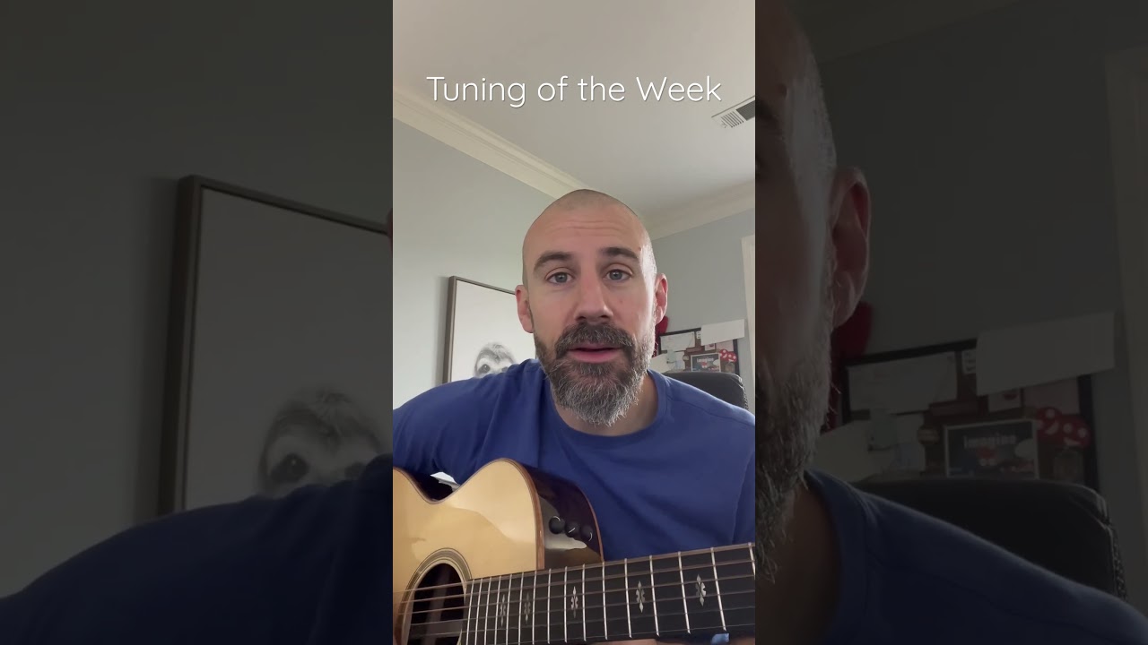 Tuning of the Week - CCGDAF #guitar #music #guitarteacher #guitartutorial #musician #musictheory