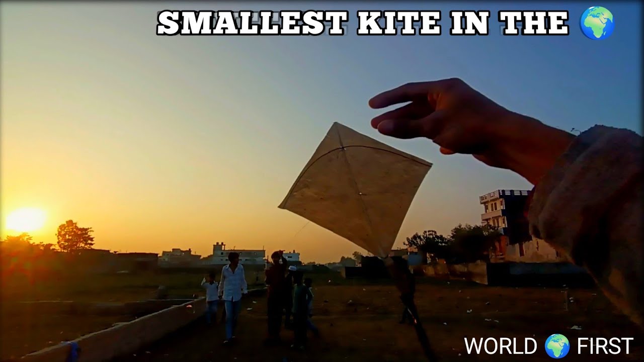 Smallest Kite In The World 🌍 🪁😦