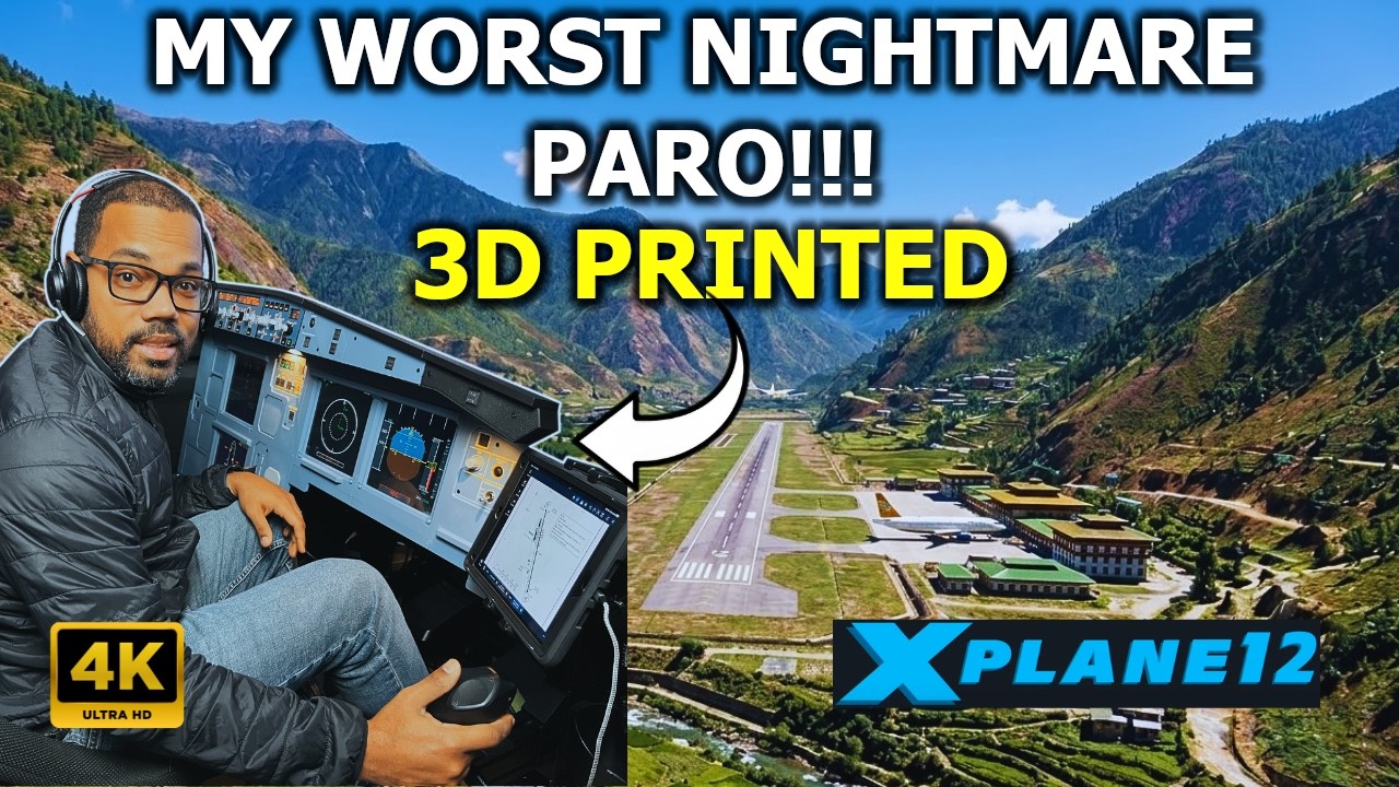 Can't believe I am flying back to Paro! @XPlaneOfficial