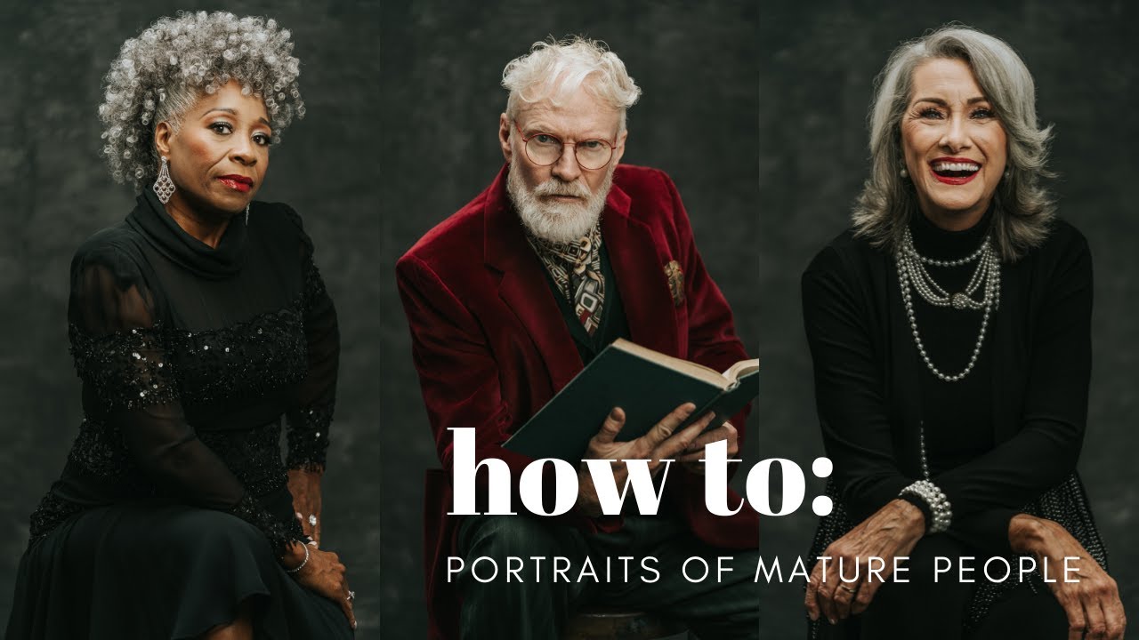 Behind the Scenes Sony Alpha Female+ Winner Project | How to shoot portraits of older people.