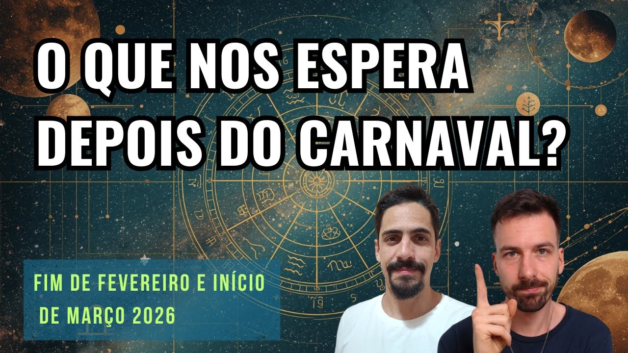 ANÁLISE DO CÉU - Fim de fevereiro e março 2026