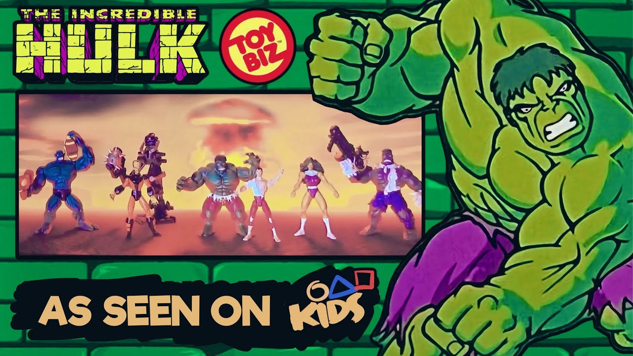Халк от Toy Biz: фигурки TAS 1996/97 годов | Ретроспектива
