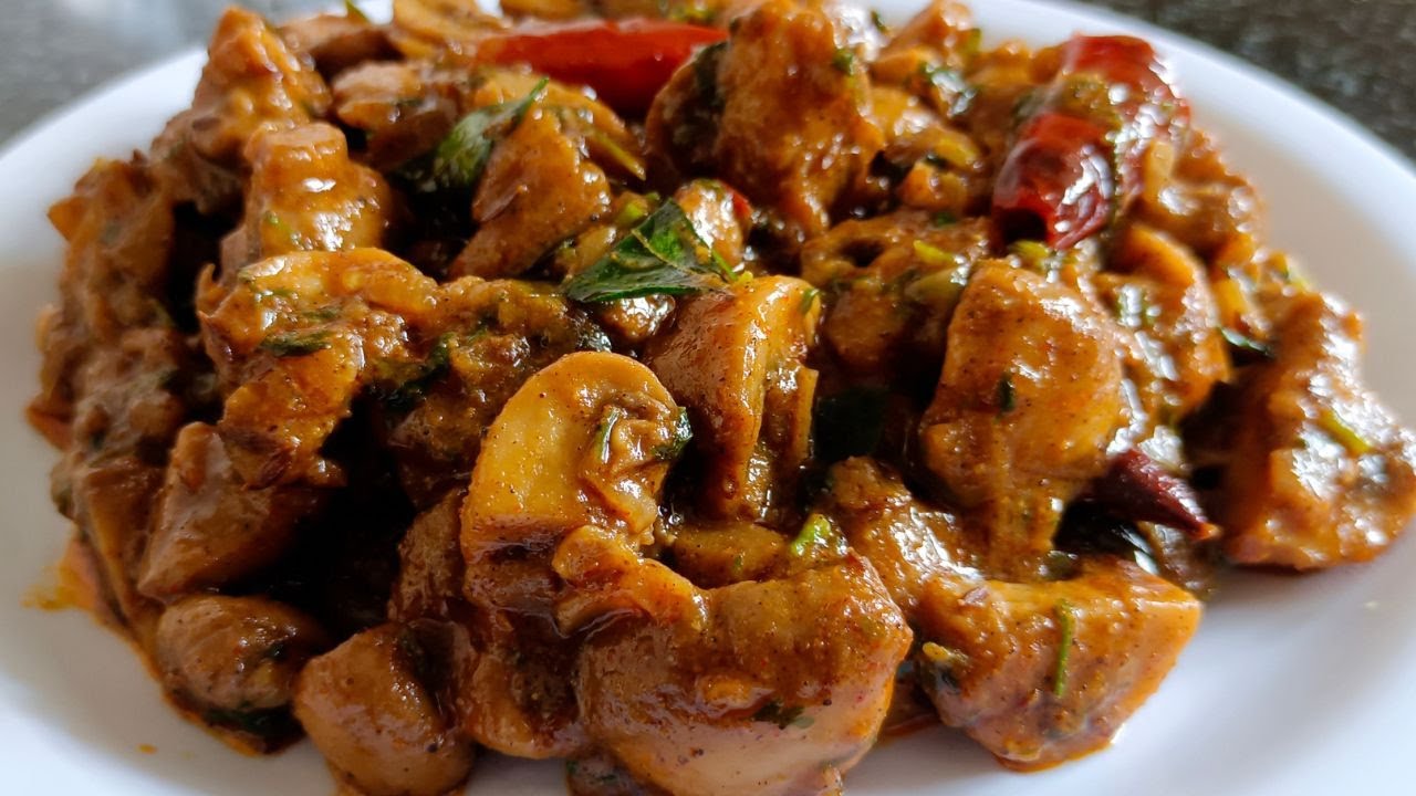 Mushroom Pepper Fry | Pepper mushroom | how to make crispy pepper fry mushroom | Asma Cooking Hub