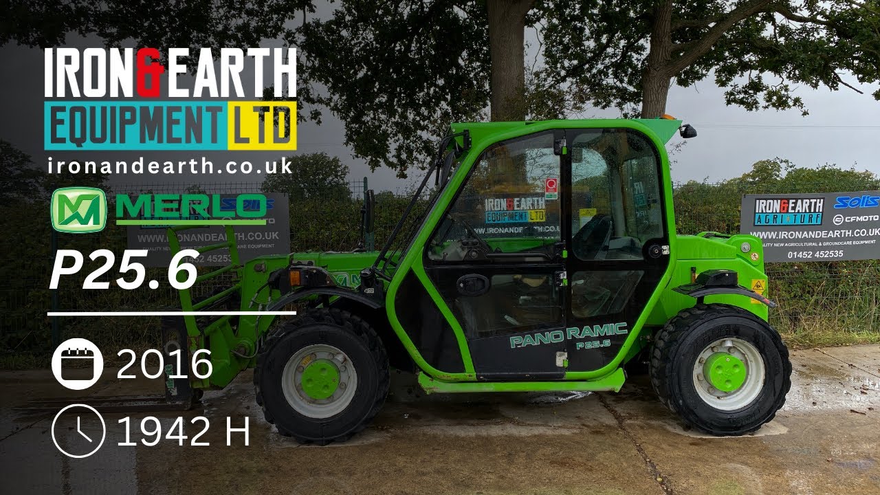 2016 Merlo P25.6 6m Compact Telehandler 