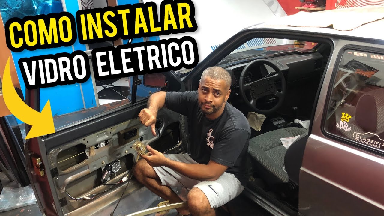 INSTALAMOS O VIDRO ELÉTRICO NESSE VOYAGE QUADRADO!!! SE LIGA NO RESULTADO!!! | AMANTE DOS BAIXOS