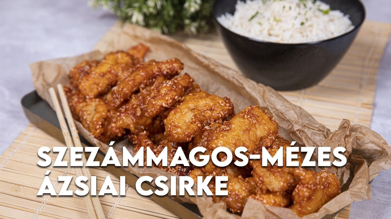 Kínai szezámmagos csirkemell recept | Mindmegette.hu