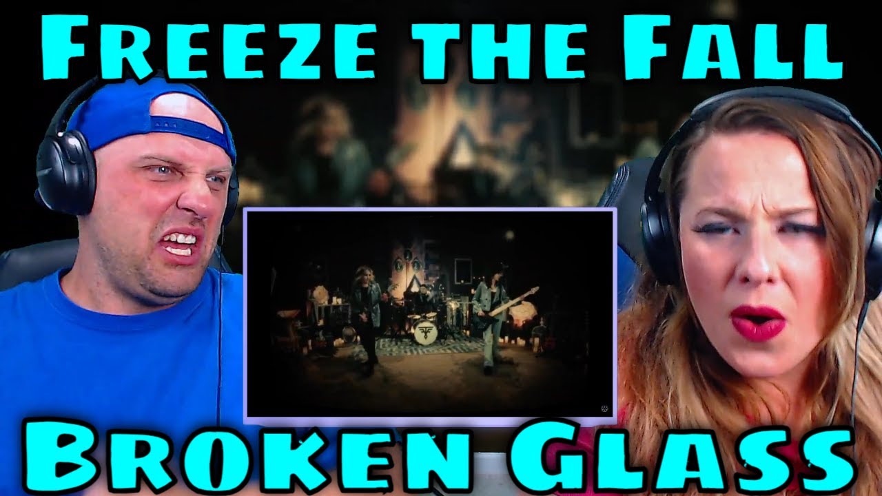 reaction to Freeze the Fall - Broken Glass (Official Music Video) THE WOLF HUNTERZ REACTIONS