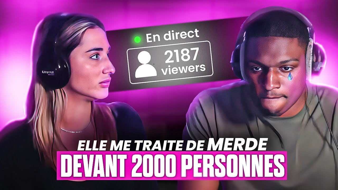CETTE FÉMINISTE M'INSULTE EN LIVE !