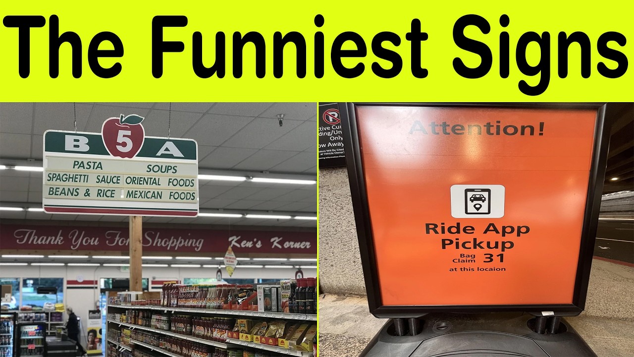 The Funniest Sign Ever Spotted in Public – You’ll Laugh Harder Than You Should! || Happy Panda