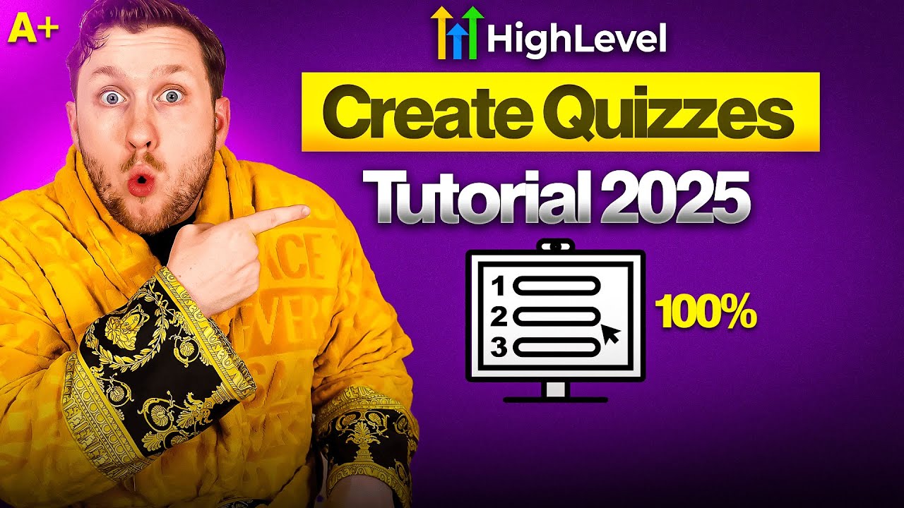 Creating Quizzes on GoHighlevel | Full Tutorial