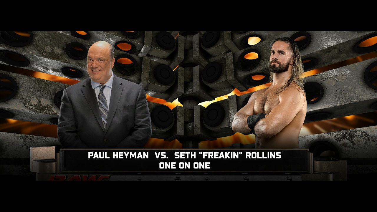 Seth Rollins vs Paul Heyman   RAW from Corbin, Kentucky