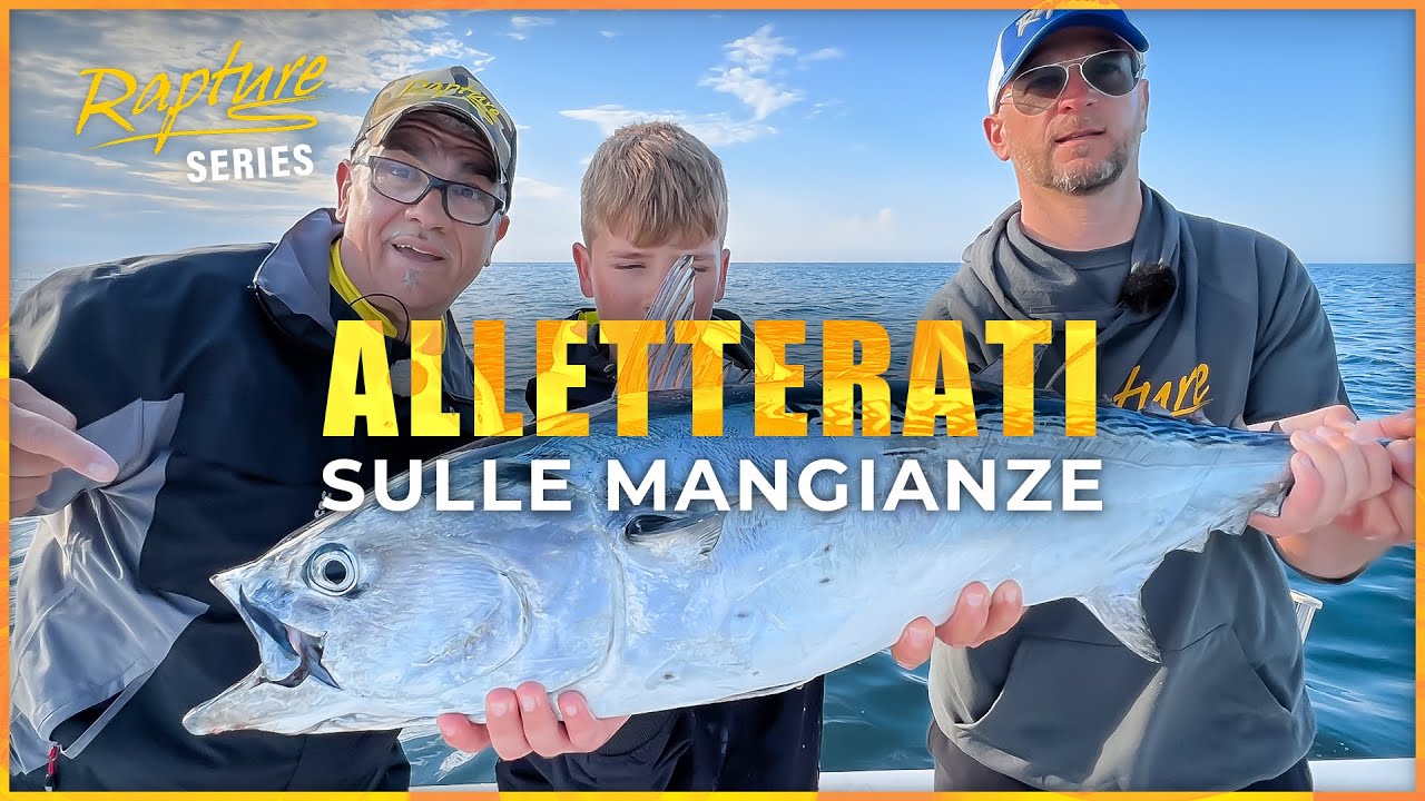 ALLETTERATI a SPINNING sulle MANGIANZE 💣 una tecnica ADRENALINICA » (Episodio) @Rapture Lures