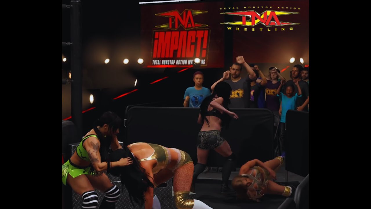 WWE 2K25 TNA EPISODE 1 THE IINSPIRATION & CHELSEA GREEN VS PAIGE & GIGI DOLIN & TATUM PAXLEY
