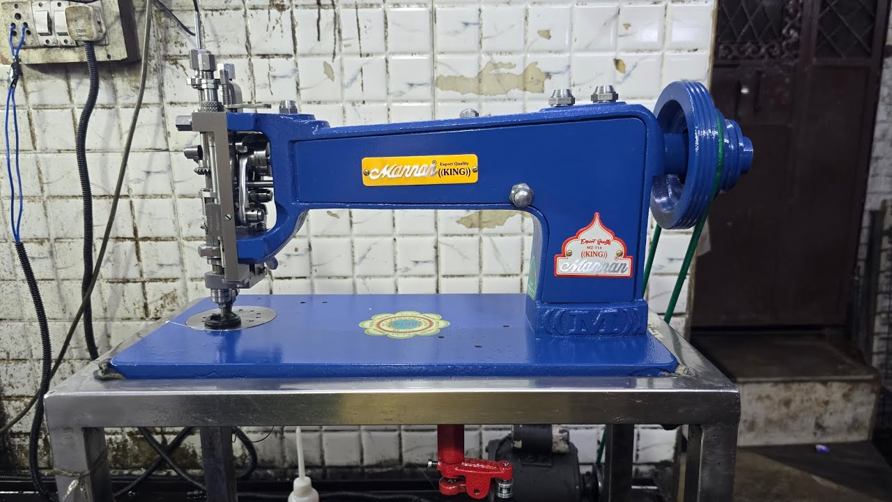 Mannan king chainstitch & Moss Stitch Embroidery Machine - Mannansewingmachine.com
