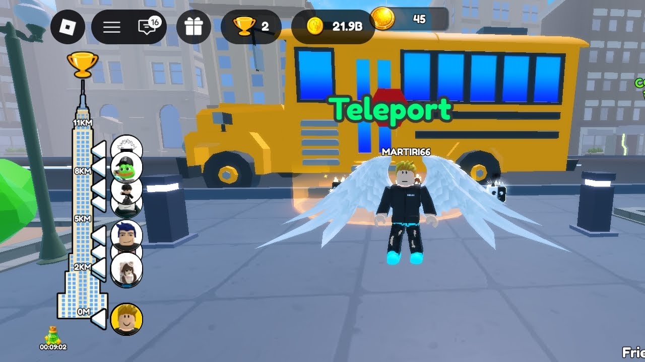 Cayendo de lo más alto parte 1 #roblox 