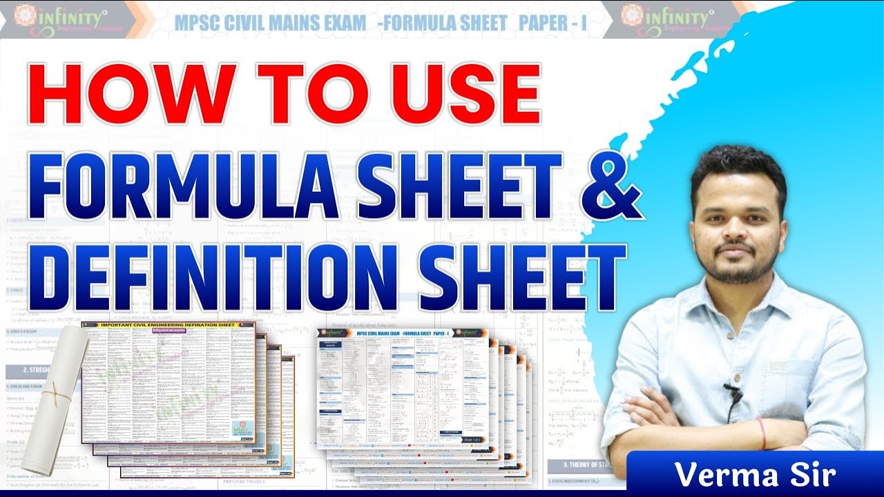 civil engineering formula chart | civil engineering formula revision | how to use formula sheet