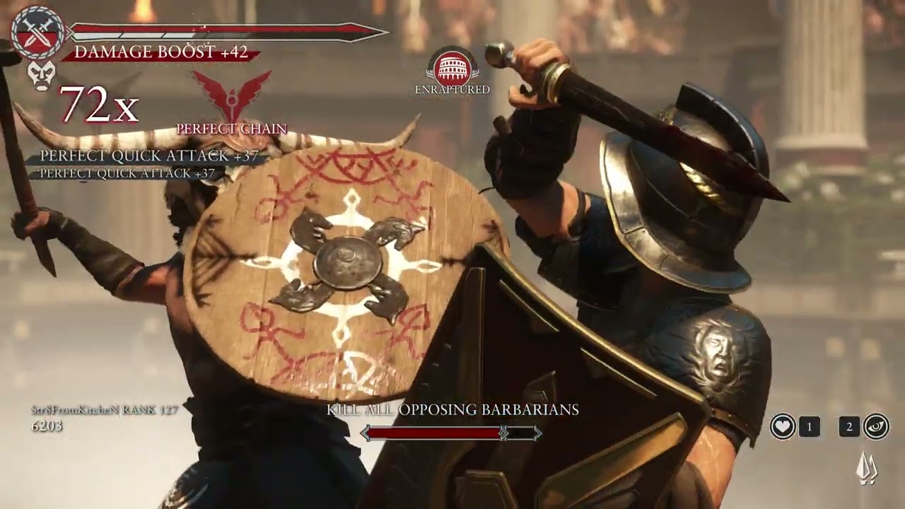 Ryse Son Of Rome-Gladiator Mode Solo[No Commentary]