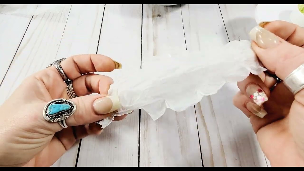 Imitation Lettuce Tutorial for Decor and Miniatures