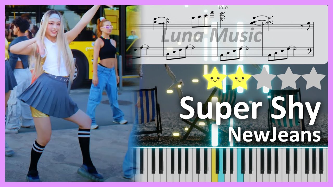 Super Shy - NewJeans │ Piano Tutorial ⭐⭐☆☆☆
