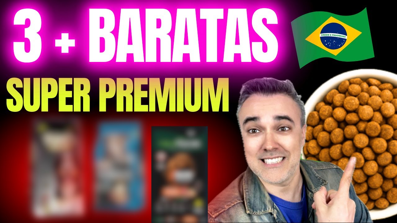 3 SUPER PREMIUM 👉 mais BARATAS DO BRASIL!!