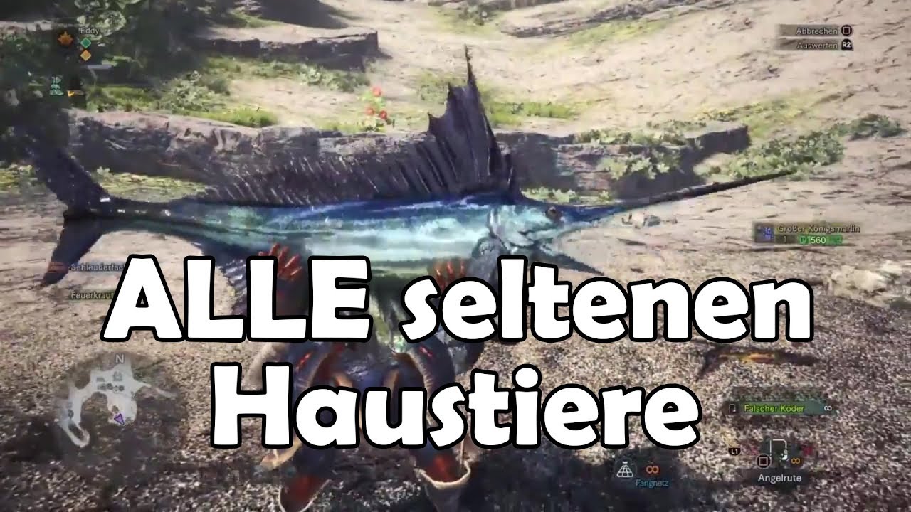 Monster Hunter World: ALLE seltenen Haustiere in EINEM Video [German/Deutsch] [HD]